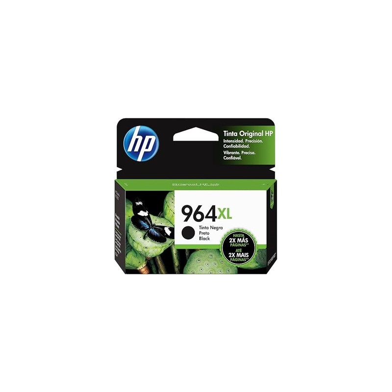 HP cartucho tinta 964XL negro alto rendimiento 3JA57AL