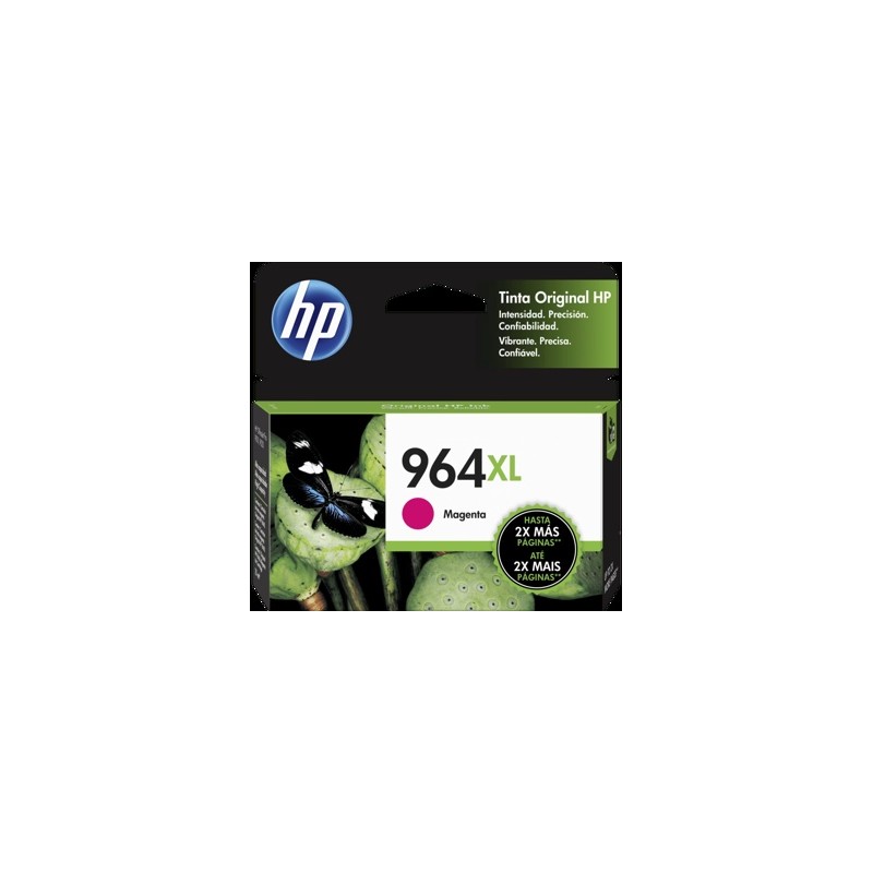 HP cartucho tinta 964XL magenta alto rendimiento  3JA55AL