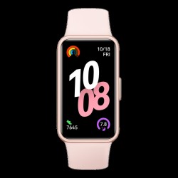 Huawei Band 10 cuerpo plástico rosado 55020EEL