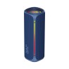 JVC audio portable bluetooth 5.4 45W 20W RMS / Bluetooth luces de ambiente color azul - XS-KY3115A