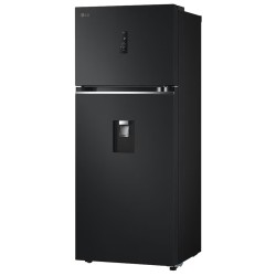 LG Refrigeradora Top Freezer de 383L (Net) / 423L (Gross) Smart Inverter & ThinQ™, color Negro Mate VT40APD