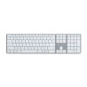 Targus teclado hyper bluetooth compatible con macOS & Windows, iPadOS & Android, ChromeOS en blanco - HS2310US