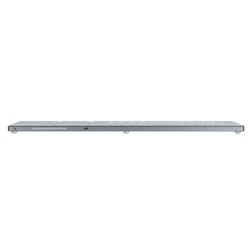 Targus teclado hyper bluetooth compatible con macOS & Windows, iPadOS & Android, ChromeOS en blanco - HS2310US