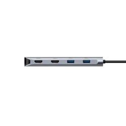 Targus Docking stationUSB-C dual HDMI 4K 140W pass-thru - DOCK427GL