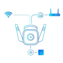 TP-Link camara smart house tapo C310 exteriores