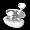 Trust audifonos bluetooth intraaurales color blanco microf c/cancelacion de ruido - 25173