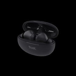 Trust audifonos bluetooth color negro microf  c/cancelacion de ruido - 25296