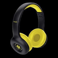 Trust audifonos infantil wireless color negro personalizable - 25405
