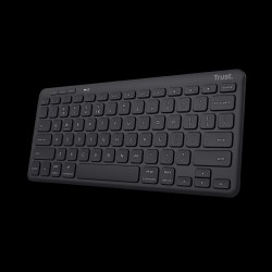 Trust teclado inalambrico en español eco recargable - 25059