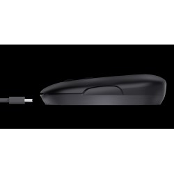 Trust  mouse recargable inalambrico silencioso color negro - 24059
