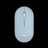 Trust  mouse recargable inalambrico silencioso color azul - 24126