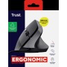Trust mouse ergonomico alambrico color negro angulo vertical - 25144