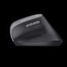 Trust mouse ergononico color negro inalambrico y recargable - 25145