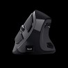 Trust mouse ergonomico inalambrico recargable color negro - 23731