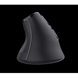 Trust mouse ergonomico inalambrico recargable color negro - 23731