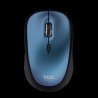Trust mouse inalambrico eco color azul- 24551