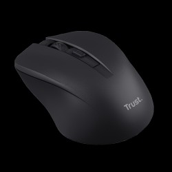 Trust mouse inalambrico eco  color negro silencioso - 25084