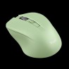Trust mouse inalambrico eco  color verde claro silencioso - 25042