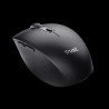 Trust mouse inalambrico recargable color negro silencioso - 24819