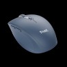 Trust mouse inalambrico recargable color azul silencioso - 24934