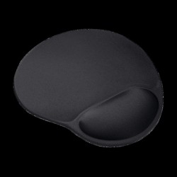 Trust almohadilla para mouse ergonómica de gel color negro - 16977