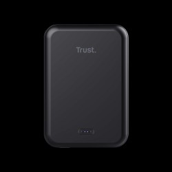 Trust banco de energia inalambrico 5000 mah color negro batería magnética iPhone 12 superior - 24877