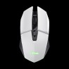 Trust teclado mouse y almohadilla gamer color blanco en español - 25233