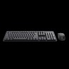 Trust combo teclado y mouse inalambrico silencioso  Ody II en ingles - 25018