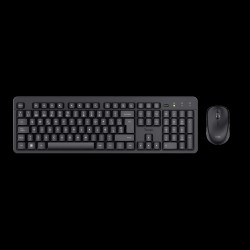 Trust combo de teclado y mouse inalámbricos y silenciosos ES ODY II - 25020