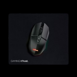 Trust mouse + mousepad  GXT112fFelox iluminado y alfombrilla de raton - 25070