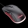 Trust  mouse Eco GXT 923 YBAR color negro gaming resolución de 7200 ppp e iluminacion LED RGB - 24729