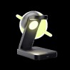 Trust soporte Viro de carga magnetico inalambrico 3 en 1 para iPhone, Apple Watch y AirPods - 25464