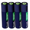 Trust pilas AAA recargables en USB-C 4 pack - 25671