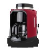 Westinghouse cafetera con moledor café 2 en 1 roja  - WKCM256