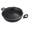 Westinghouse cacerola baja con tapa marmol negro 32 cm WCCC0009L32MBB