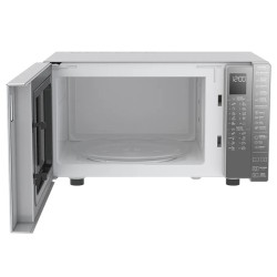 Whirlpool microondas 0.7 pies plateado acabado espejo WM1807D