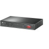 TP-link switch omada de escritorio de 9 puertos a 10 / 100Mbps con 8 puertos PoE+ - TL-SF1009P