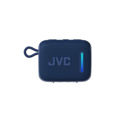 JVC audio portable bluetooth de 5W con luz ambiental resistente al agua azul - XS-KY2115A