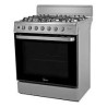 Midea Cocina De gas de 30" 6 quemadores Plateado MGS30FS1BIABGF-CA