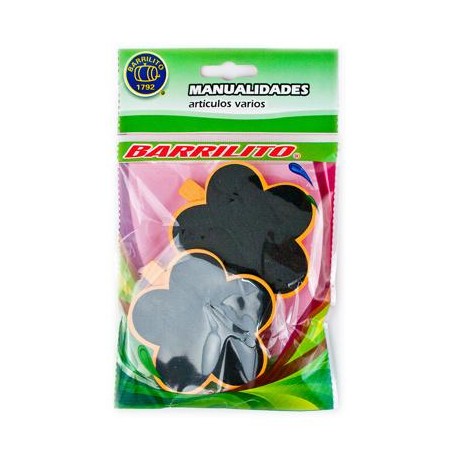 Barrilito clip de madera pizarron flores wclp12 2 piezas