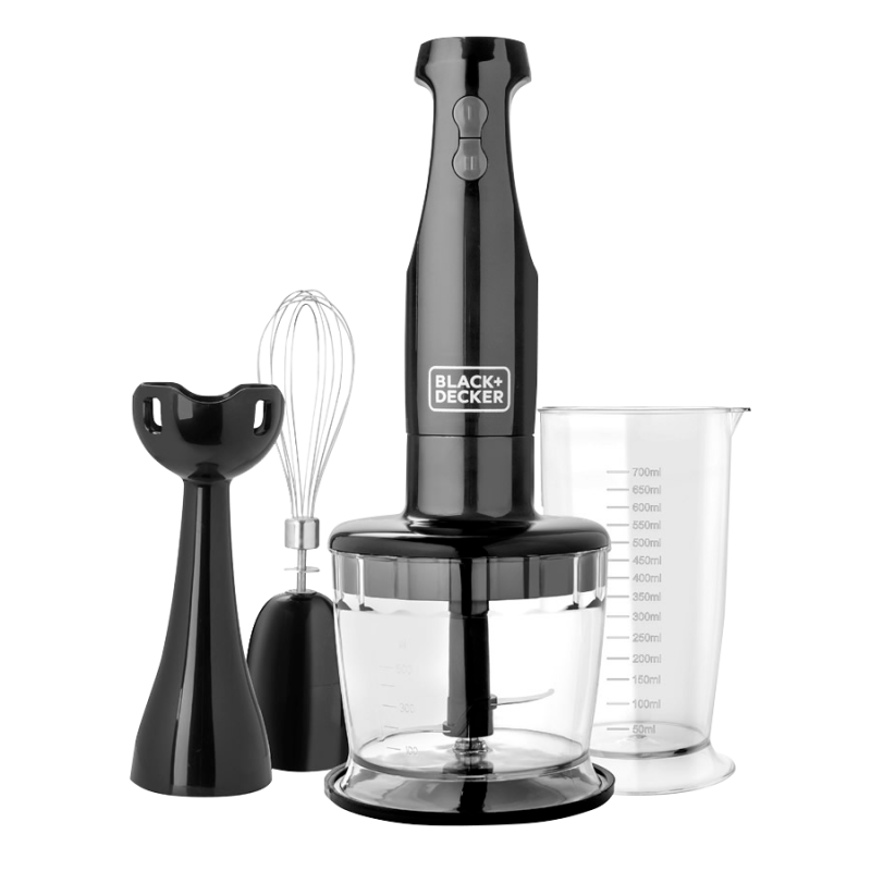 Black + Decker batidora de inmersion 3 en 1 HB2800B