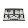 Frigidaire plantilla de gas 24" vidrio empotrable 4 quemadores FTGY24R0EMS