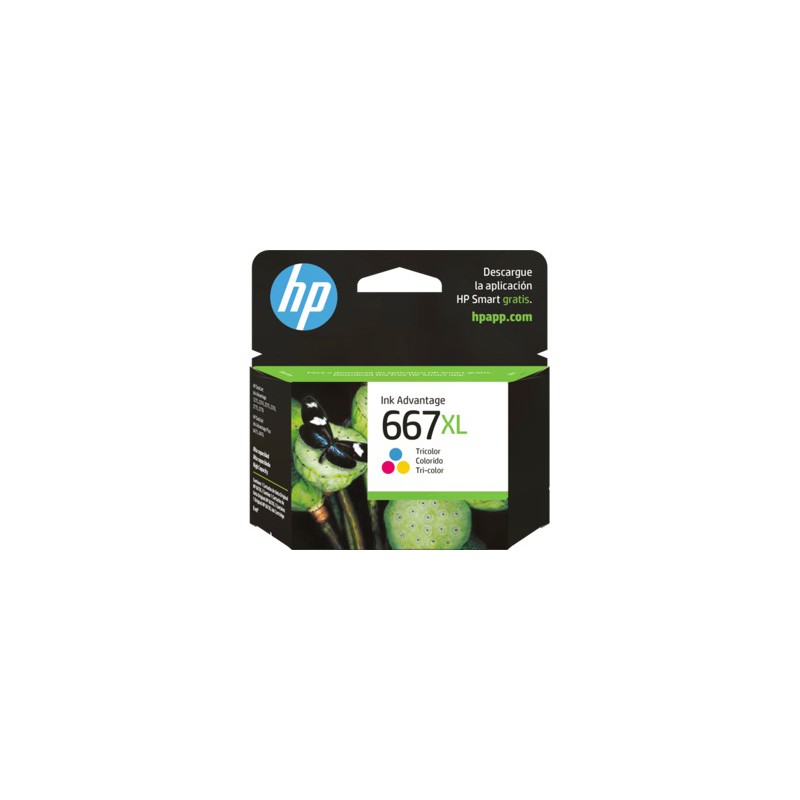 HP cartucho HP 667Xl color 3YM80Al