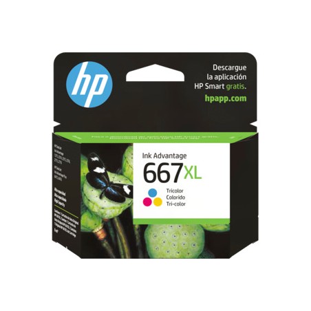 HP cartucho HP 667Xl color 3YM80Al