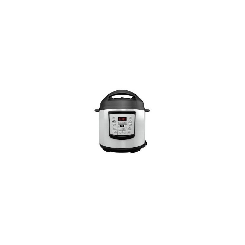 Black + Decker olla multi-usos digital  6l inox PR100SD