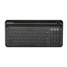 Targus  teclado bluetooth antimicrobiano multidispositivo con soporte para tableta/telefono color negro - AKB867ES