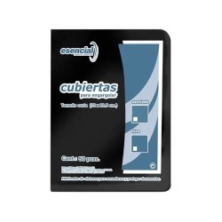 Perfex cubierta bipol liso 14 puntos T/C color negro (50 pzas) 115132600