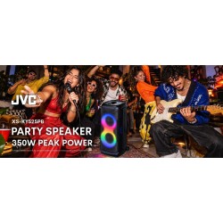 JVC audio portable bluetooth5.3  160W con luz ambiente - XS-KY525PB