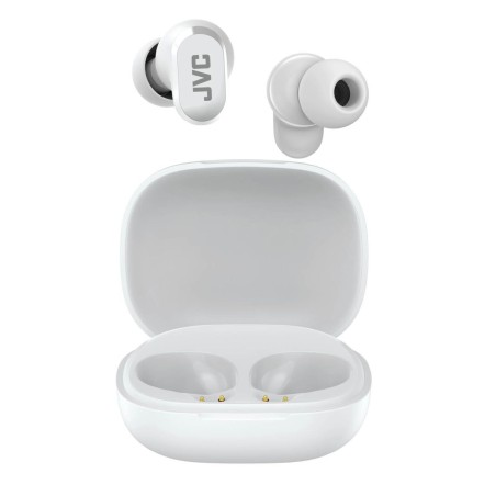 JVC audifonos inalambricos TWS 6.0 resistencia al agua IPX4, 28 hrs auto color blanco - HJ-KRXT040W6
