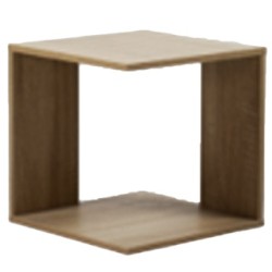 Kenneth Cole estante de cubo color roble - KCWD2022053-OA